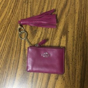 Coach Mini Skinny ID Case Coin Purse Wallet